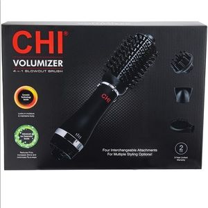 CHI Volumizer 4-in-1 Blowout Brush, Ceramic and Ion Technology